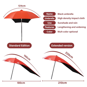 <span class=keywords><strong>Parasol</strong></span> de moto de haute qualité UPF50+ <span class=keywords><strong>anti</strong></span>-UV, imperméable, résistant au <span class=keywords><strong>vent</strong></span>, grand <span class=keywords><strong>parasol</strong></span> en Oxford pour la protection contre le soleil et la pluie - Product Image 3