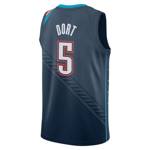 Oklahoma City pour hommes 2025 # 5 Maillots de basket personnalisés en jersey, brodés, uniformes pour jeunes - Product Image 3