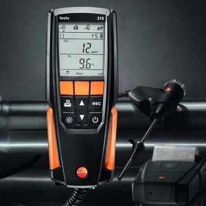 ชุดเครื่องวิเคราะห์การเผาไหม้ Testo 310 สำหรับที่อยู่อาศัย รุ่นใหม่และของแท้ - Product Image 2