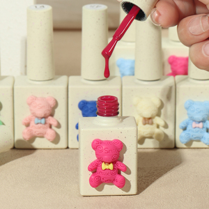 ZRKGEL 15 ml 60 Colores Hermosa Botella de Oso Gel UV Inodoro Suministros para <span class=keywords><strong>Uñas</strong></span> Esmalte en Gel al Por Mayor Marca Blanca Gel UV Removible - Product Image 2