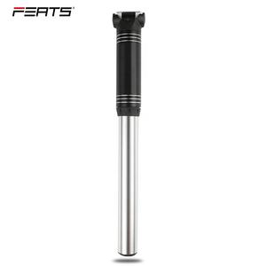 2-Garnals avec A/V,D/V et support 80 Psi avec tuyau caché et 8 kits de réparation de tube/pneu Alu Mini Pump Set pour E-Bike - Product Image 4