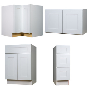 ตู้กับข้าว RTA MDF กรอบเครื่องเขย่าประตูห้องครัวหน่วยจีนปิดอ่อนสำหรับโครงการอาคาร - Product Image 6