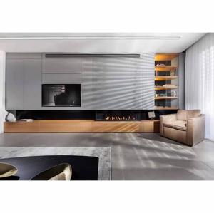 <span class=keywords><strong>Armario</strong></span> laminado personalizado, moderno, deslizante, con estante <span class=keywords><strong>de</strong></span> tv - Product Image 1