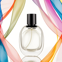 Flacons de parfum en verre haut de gamme personnalisés en gros, 30 ml, 50 ml, 100 ml, forme carrée, vaporisateur à pompe, sérigraphie, diffuseur de roseaux, carton