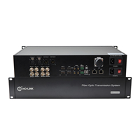 Multiplexeur de données vidéo 12G-SDI, audio XLR et Ethernet RJ45 vers extenseur de fibre optique personnalisé