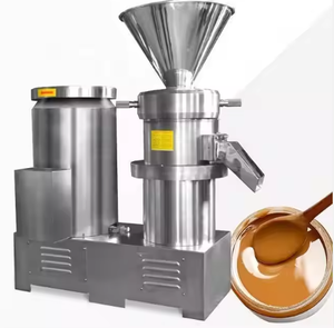 Macchina per macinare il burro di arachidi industriale macchina per la produzione di pasta di mandorle e nocciole di cacao - Product Image 1
