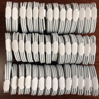Kabel Pengisian Cepat USB Type C 3A 3ft 1M 60W dengan Pelindung PVC dan Perisai Foil untuk Ponsel iOS Stok Tersedia