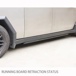 ชุดแต่งตัวถังรถยนต์ <span class=keywords><strong>Tesla</strong></span> Cybertruck พร้อมบันไดข้างไฟฟ้าพับเก็บได้ <span class=keywords><strong>ราคา</strong></span>สุดคุ้ม ไฟ LED บันไดข้างรถยนต์ - Product Image 5