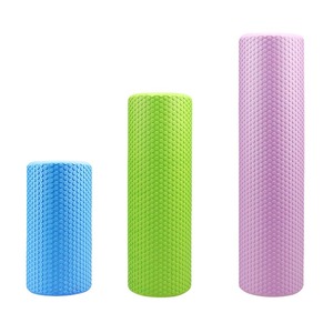 Rouleau en mousse EVA rond écologique en gros pour massage musculaire et yoga – Outil de yoga écologique et durable - Product Image 3