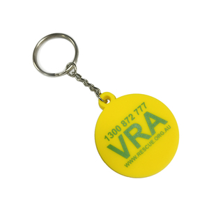 พวงกุญแจยางพีวีซีแบบนิ่ม 2 มิติ แบบกำหนดเอง, พวงกุญแจยางพีวีซีพลาสติกสลักชื่อตามสั่ง - Product Image 3