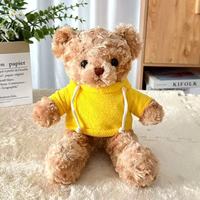 Ours en peluche personnalisé avec logo, cadeau promotionnel pour événements
