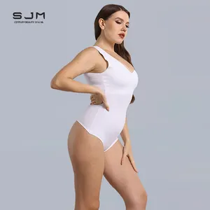 Body de marca própria para mulheres, body fashion personalizado Century Beauty, tanga slim para controle de barriga, modelador de cintura sem costura, modelador corporal