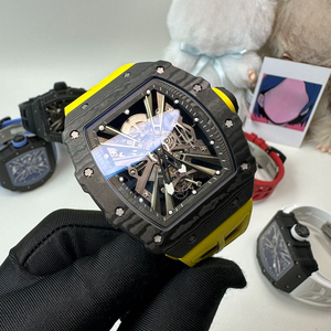 Orologio Meccanico Tourbillon <span class=keywords><strong>Black</strong></span> <span class=keywords><strong>Friday</strong></span> 1201, Cassa in Fibra di Carbonio di Alta Qualità, Orologio da Uomo per Affari e Viaggi - Product Image 2