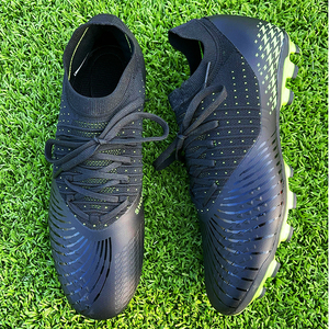 Botas <span class=keywords><strong>de</strong></span> Fútbol Profesionales FG <span class=keywords><strong>de</strong></span> Fábrica, Exterior Tejido, Suela <span class=keywords><strong>de</strong></span> TPU Resistente, para Terreno Firme, Entrenamiento <span class=keywords><strong>de</strong></span> Club, OEM - Product Image 2