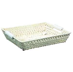 Cheap Price Unique Palm Leaf <b>Tray</b> Artisanal Storage Solution For Custom Gift <b>Baskets</b> And Special Occasions - Product Image 3