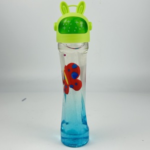 Vente en gros de jouets slime au design simple, à haute transparence, texture extra-extensible et claire, avec papillon - Product Image 6