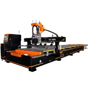 CAMEL CNC 2080-L12 ATC Router CNC Router with saw blade and loading table