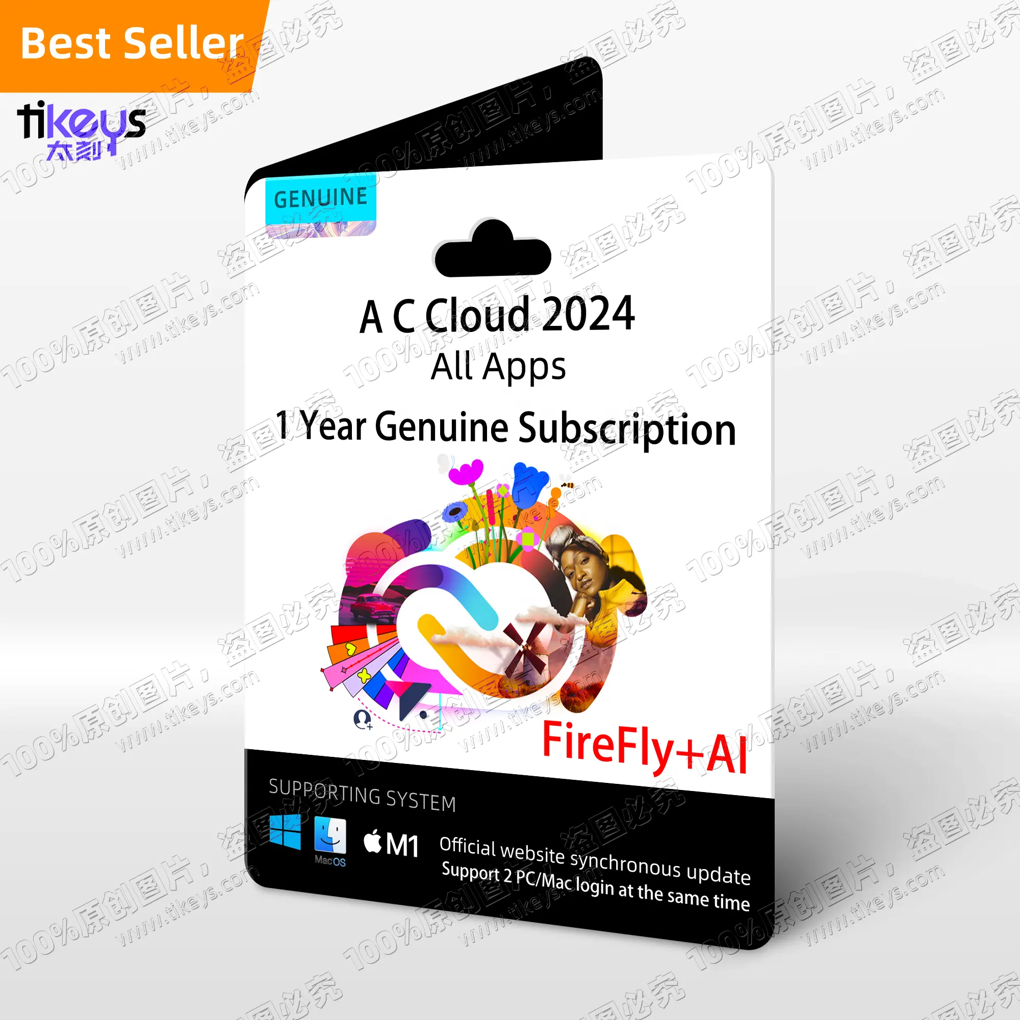 24/7 Online Most Stable Supplier ACC Cloud 1 Year Subscription All Apps PC/Mac Genuine Original 2024/2023/2022/2021 FireFly AI