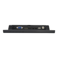 Mini PC Monitor 9 pulgadas escritorio TFT LCD Color Monitor HD 1024*600 IPS con entrada de vídeo VGA BNC para cámara CCTV