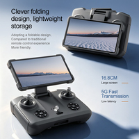 Drone RC professionnel 2026 V168 MAX HD à double caméra GPS, sans balais, longue portée, WIFI FPV, application, écran plastique 4K