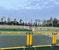 Barrière de séparation pour terrain de football, pickleball et entraînement extérieur – Prix de gros