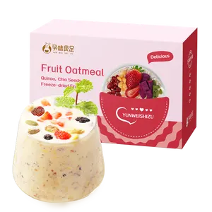 Vibrant Fruit Cereal Energize Your Mornings with a Colorful Mix of Fruits and Wholesome Grains