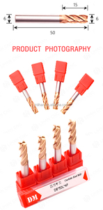 4 sáo công cụ CNC Vonfram cacbua cuối nhà máy thép vonfram Bộ định tuyến CNC bit hrc45 hrc55 hrc65 CNC cuối nhà máy <span class=keywords><strong>0.6</strong></span> cuối nhà máy - Product Image 5