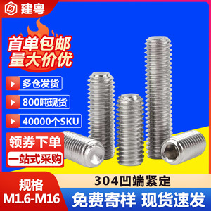 Tornillos de cabeza cilíndrica con hexágono interior de acero inoxidable M2 M3 M4 DIN916 para equipos deportivos - Product Image 2