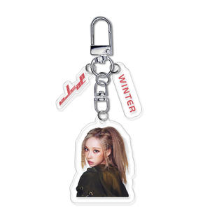 Portachiavi in Acrilico KPOP AESAP, Impermeabile con Stampa Fotografica HD, <span class=keywords><strong>KARINA</strong></span>/WINTER/GISELLE/NINGNING, Accessori per Fan di Celebrità - Product Image 6
