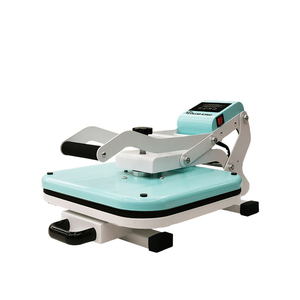 4 Memory Settings Heat Press Machine 38x38 cm Store Time and Temperature <strong>Presets</strong> for Efficient Batch T Shirt Printing - Product Image 2