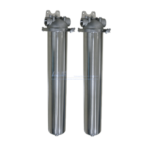 Abrazadera de tratamiento de agua de 10 pulgadas de acero inoxidable 316L para carcasa de filtro de cartucho industrial para equipos de filtración de vino - Product Image 5