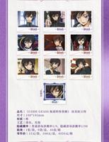 Lot de 40 boîtes en gros Chaoyan : Boîte mystère de collection de badges et jouets « CODE GEASS: Lelouch of the Rebellion » pour enfants, cadeau d'anniversaire