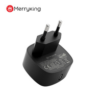 Chargeur de voyage EU Type-C 5V 1A à port unique pour iPhone et Samsung