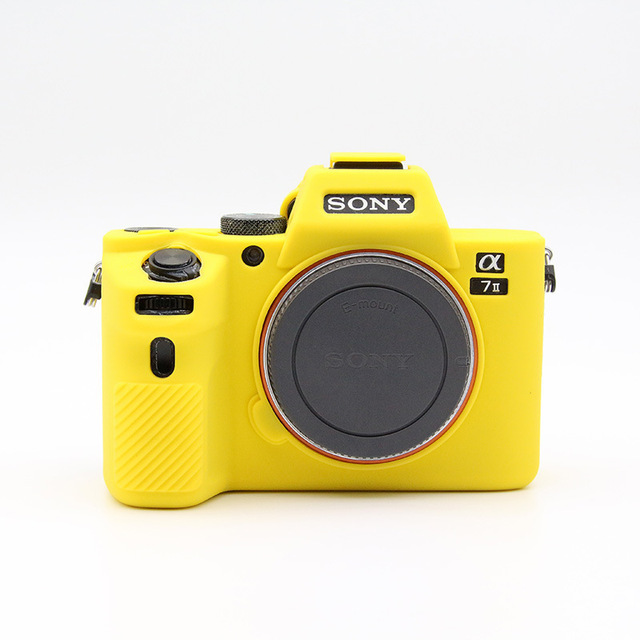 YEAH A7 II/A7S II/A7R II Camera Case, Anti-Scratch Protective Lightweight Soft Silicone Cover for Sony A7M2 / A7S2 / A7R2