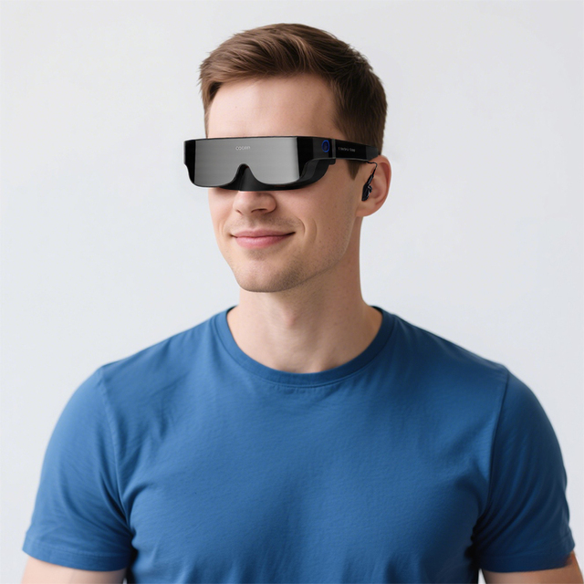 3D Smart Glasses for Gaming VR Space Giant Screen Virtual Reality Private Cinema AR Hardware Immersive Home VR Glasses