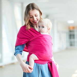 Offre Spéciale personnalisé <span class=keywords><strong>meilleur</strong></span> Qualité coton doux bébé <span class=keywords><strong>sling</strong></span> wrap transporteur avec logo privé - Product Image 3