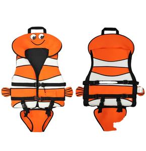 النيوبرين السباحة ركوب الأمواج مع رغوة EPE الملونة clownfish طفل الطفو تعويم سترة الحياة سترة pfd - Product Image 1