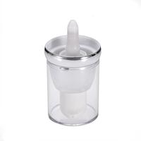 Tube en plastique pour crème contour des yeux avec tête de buse souple de 19 mm et capuchon à vis, capacité de 10 à 25 ml, emballage cosmétique pour soins de la peau