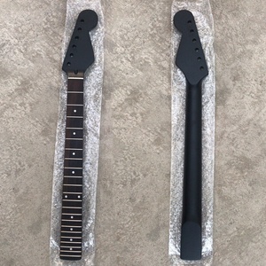 Manico per <span class=keywords><strong>Chitarra</strong></span> <span class=keywords><strong>Elettrica</strong></span> MX0131D Nero Opaco, 22 Tasti, in Acero con Tastiera in Palissandro, Stile <span class=keywords><strong>Stratocaster</strong></span> - Product Image 4