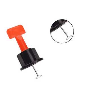 Giá trị tốt nhất t hình dạng gạch nhựa chân gạch san lấp mặt bằng hệ thống Kit gạch <span class=keywords><strong>leveler</strong></span> cho sàn - Product Image 1