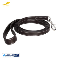 Maßgefertigtes Premium Echtleder Hundeleinen-Set Langlebiges Komfortables Hunde-Halsband und Leine für Alle Hunderassen