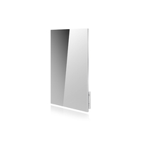 Calentador de Panel Infrarrojo de Cristal de Carbono Portátil Eléctrico Comercial de 400W 600W 500W para Montaje en Pared, Ideal para Estudios de Yoga
