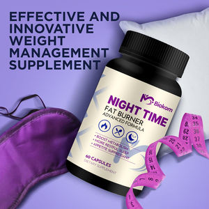 Biokom Private Label Afslankpillen Nachtelijke Vetverbrander Natuurlijk Kruiden Gewichtsverlies Capsules Supplement Voor Gewichtsbeheersing - Product Image 6