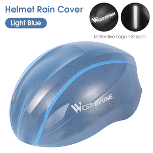 WEST BIKING copertura del casco della <span class=keywords><strong>bici</strong></span> di sicurezza della bicicletta per il ciclismo copertura del casco della <span class=keywords><strong>bici</strong></span> della bicicletta protettiva riflettente leggera - Product Image 3