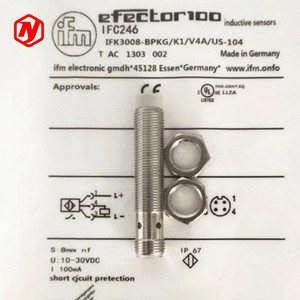 Nouveau capteur inductif IFM IFC246, capteur de proximité électronique série IFC IFC246 - Product Image 4
