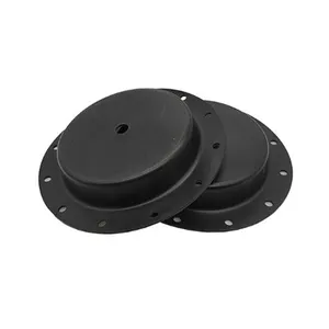 Custom Nitrile NBR EPDM FKM Rubber Gasket Diaphragm With Fabric Reinforced Seals Gasket Rubber Part