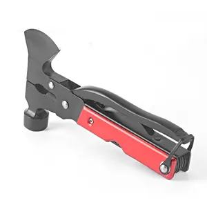 Portable All In 1 Tools Hatchet Axe Mini Safety Hammer Multitool Survival Hammer
