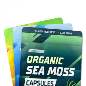 ถุงพลาสติกอลูมิเนียมฟอยล์สำหรับอาหารสุนัขถุงยืนพร้อมซิปแบบปกติพิมพ์ลายแบบกำหนดเอง - Product Image 3