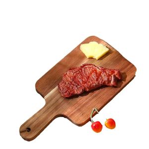 Juego de tablas de cortar de madera de acacia, rectangular, para cocina, para cortar frutas, comida para bebés, uso en hoteles - Product Image 2