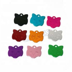 اسم قلادة تلوين من الألومنيوم قلادة مخصصة للقطط والحيوانات الأليفة علامة هوية الكلب - Product Image 6